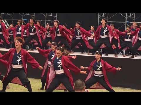 香川大学よさこい連"風華"「誇道」第2回YOSAKOI高松祭り 10/14 中央公園メインステージ