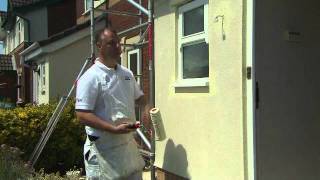 Painting the Exterior of Your House - Applying Masonry Paint