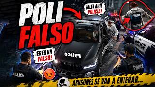 ME HICE PASAR POR POLICIA FALSO PARA TROLLEAR A LA POLICIA ABUSONA
