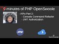 PHP OpenSwoole HTTP Server - API Part 2 - JWT Authorization