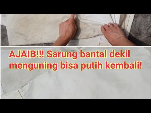 AJAIB!!! SARUNG BANTAL DEKIL MENGUNING BISA PUTIH KEMBALI !