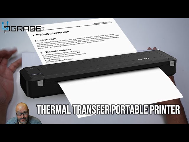 HPRT MT800 - Imprimante Portable (iOS & Android) - Impression
