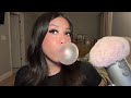 ASMR Gum Chewing Mouth Sounds 