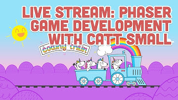 Live Stream #127: Phaser Game Development with Catt Small