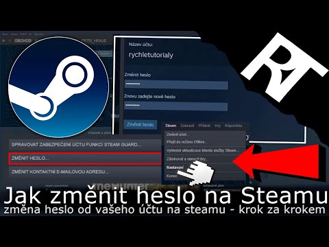 Jak změnit heslo na Steamu – změna hesla Steam (tutoriál)