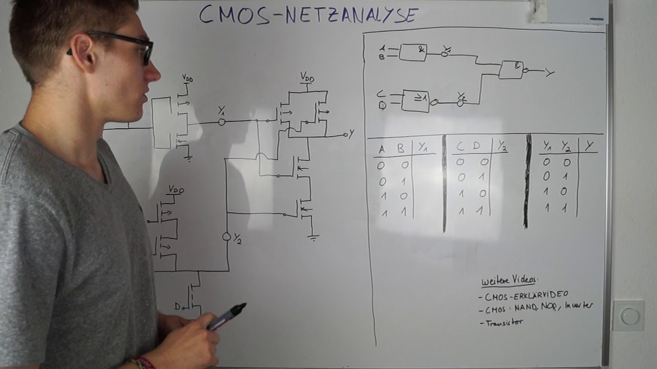Cmos Netzanalyse Network Analysis Digitaltechnik Youtube