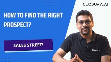 How to find the right prospect? Explained By Kapil Khangaonkar-Codura.AI