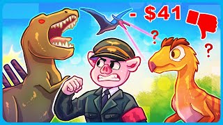 I spent $41 on terrible dinosaur steam games…