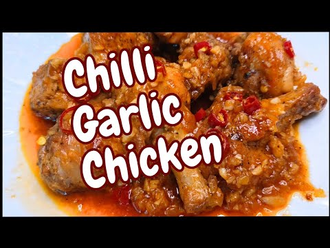 CHILLI GARLIC CHICKEN RECIPE WITH SPRITE #garlicchickenrecipe #spicyrecipe #chicken