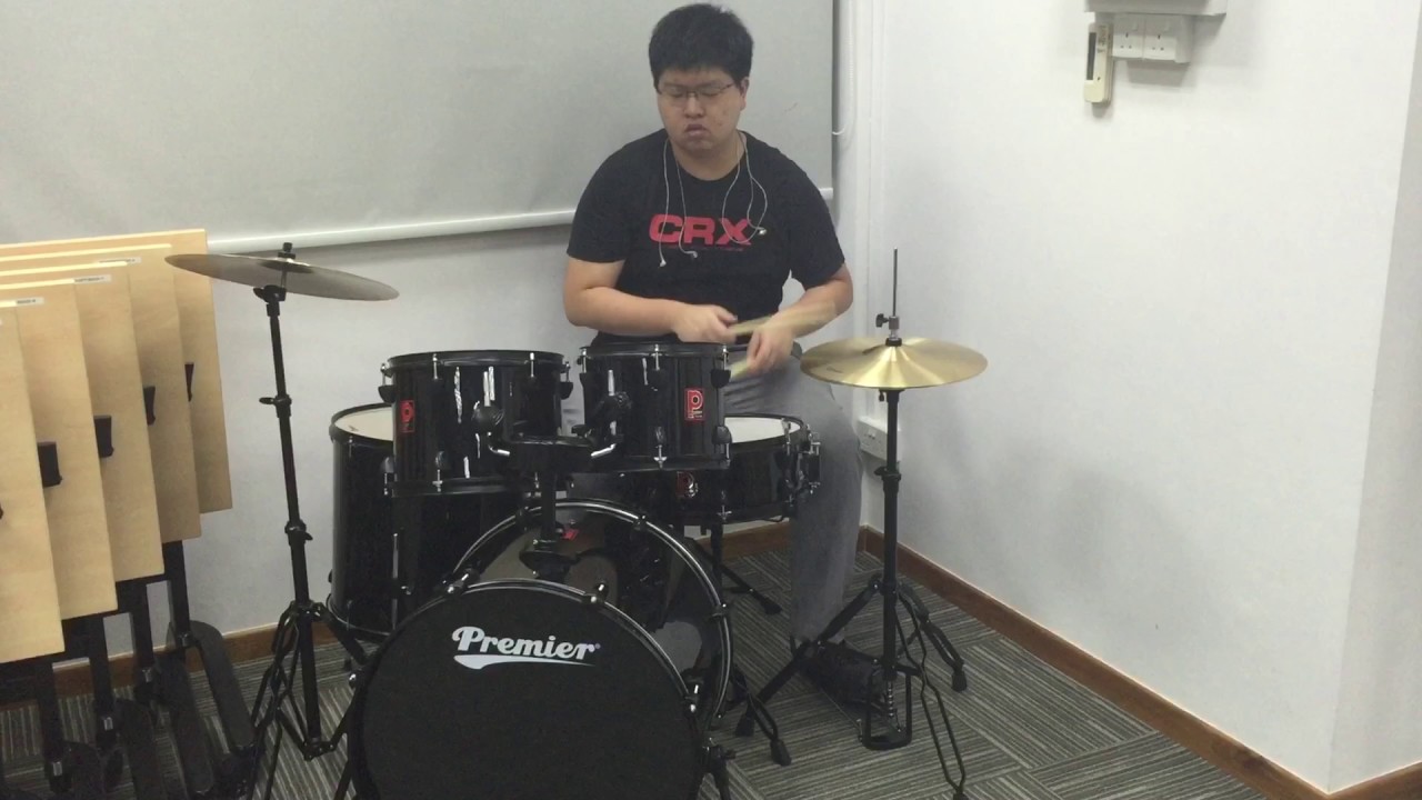 Premier Olympic Drum Kit Demo YouTube