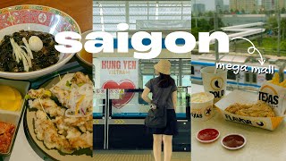 How I Spend A Day In Saigon Explore A Mega Mall, Texas Chicken, Black Bean Noodles Vietnam Vlog