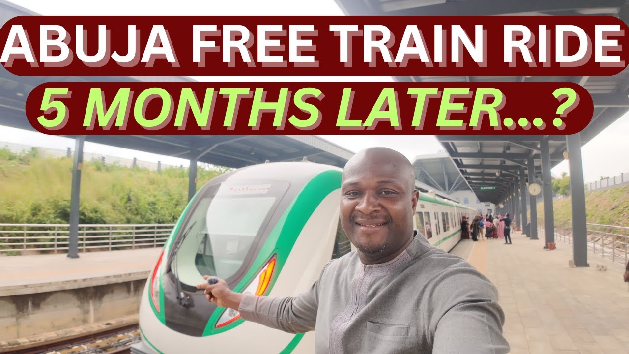 Мой первый опыт пользования системой легкорельсового транспорта Абуджи || БЕСПЛАТНАЯ ПОЕЗДКА НА П...