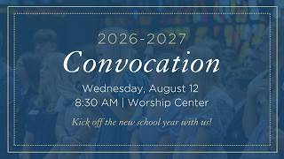 2026-2027 Convocation