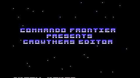Commando Frontier  CEditor - Intro - C64 - 1987