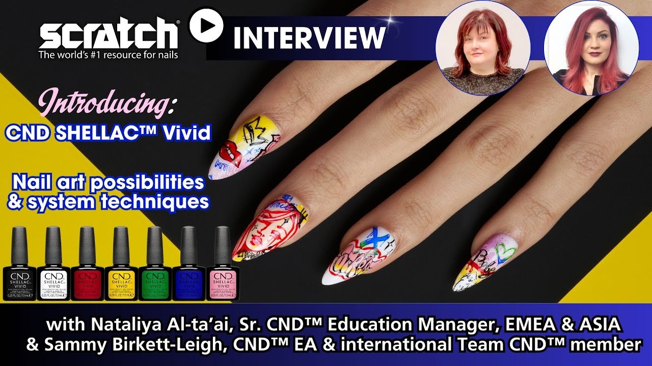 Introducing CND SHELLAC™ Vivid: nail art possibilities & system techniques