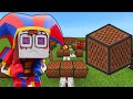 How to make wacky world  minecraft note block tutorial the amazing digital circus