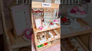 DIY Bakery for my Daughter 🤍 #DIY #Momlife #diytoys #crafts #viral #fyp #diycrafts