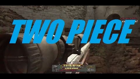 INSANE TWO PIECE KILLCAM (MW3)