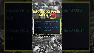 You Saw It Here Folks $500,000 Profit 💰 #marketcipher #cryptoface #empoweringtraders #trading