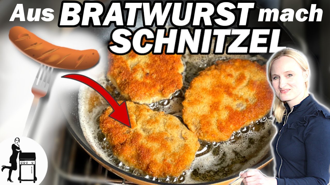 Bratwurst Schnitzel | Die Frau am Grill