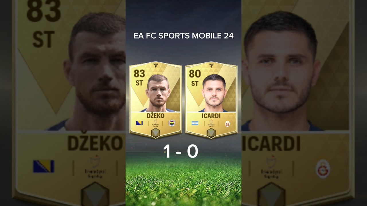 DZEKO VS ICARDI FIFA MOBILE COMPARISON 