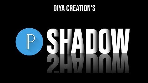Shadow Text Effect | Diya Creation