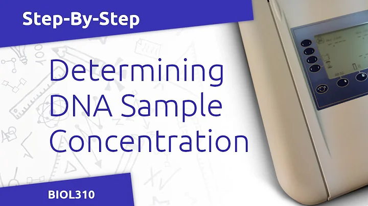 Determining DNA Concentration (BIOL310) - DayDayNews