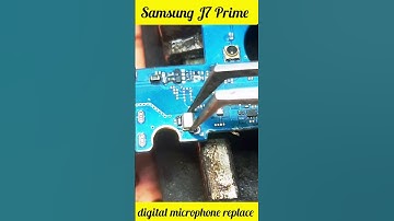 Samsung j7 Prime digital microphone replacement easy tricks 🤍❤️#short #shorts #shortsfeed #shots