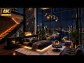 Soothing Jazz Music for A Peaceful Start to the Week - Relaxing Jazz in The Cozy Bedroom & Fireplace