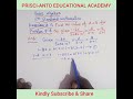 Basic algebra///11th standard maths///Exercise 2.13///Problem #18////+1 maths////