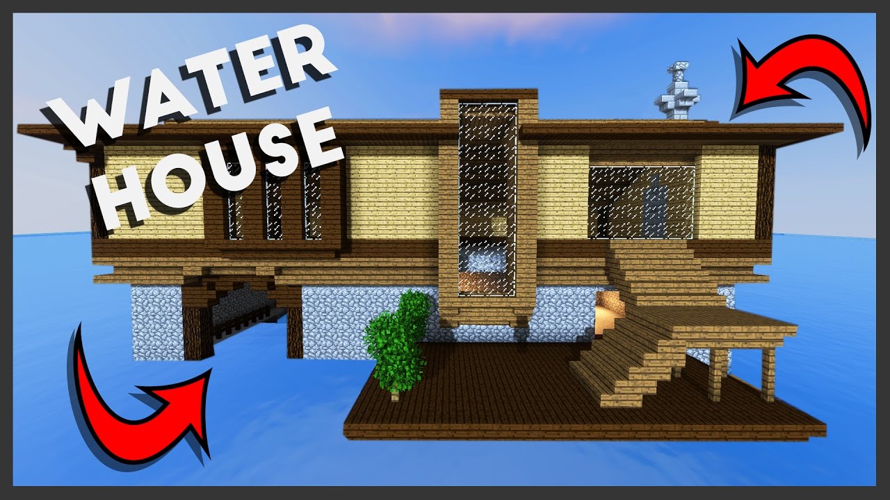 Minecraft: How to Build a Survival House on Water (Best 