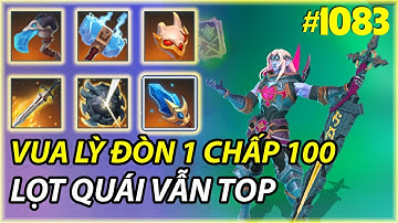 VUA LỲ ĐÒN 1 CHỌI 100 : LỌT  ROUND QUÁI VẪN VÔ ĐỊCH  | AUTO CHESS MOBILE 1083