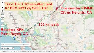 Dual Band Tuna Tin S On the Air Test - 5 MHz and 7 MHz