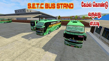 NEW TN  S.E.T.C BUS STAND  MOD / BUS SIMULATOR INDONESIA GAME.