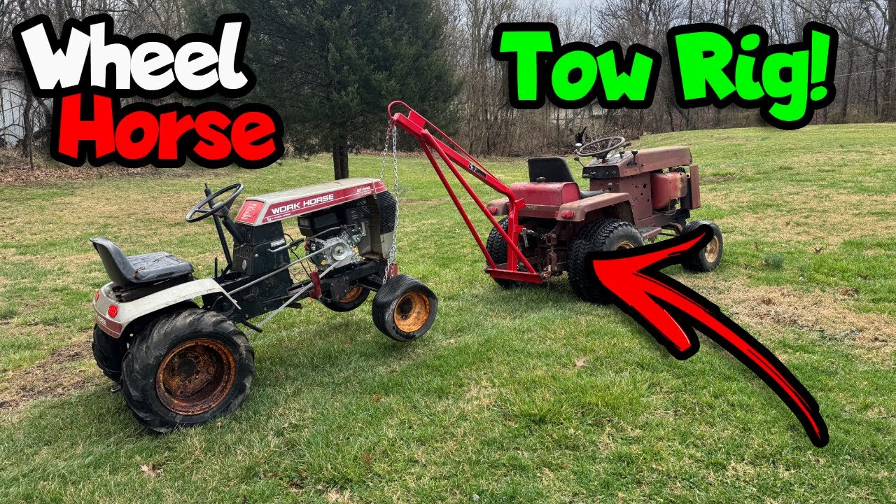 I made a Wrecker for broke mowers!