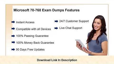 Microsoft 70-768 exam Dumps | CertificationsTime