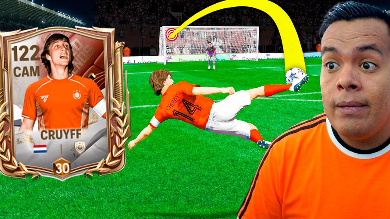 JOHAN CRUYFF, Pero Su Mejor Carta al Máximo esta ROTA