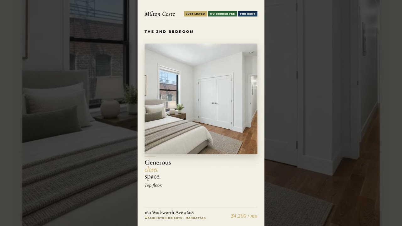 Manhattan 4-bedrooms under $4,500 are not easy to find right now.