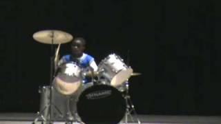 Me Drumming At Talent Show