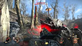 Fallout 4 - interrupted by deathclaw!