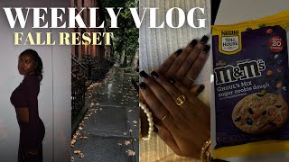 WEEKLY VLOG | Fall Reset, Cook with me, life in New York, etc