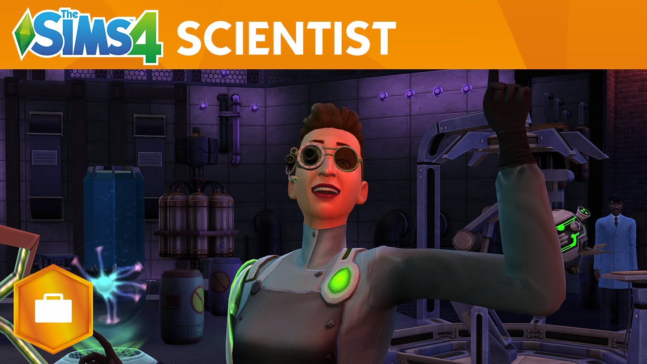 The Sims 4 Get to Work: Official Scientist Gameplay Trailer life simulator 2