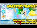 HOW TO GET EFFECTIVE LEVEL "99" MAXED very FAST🥳❗ IN THE *NEW* FREE GIFTS MASTERY PET SIMULATOR X 😍❗