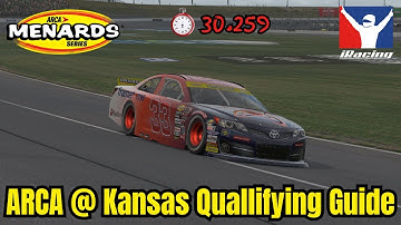 iRacing | ARCA @ Kansas Qualifying Lap Guide