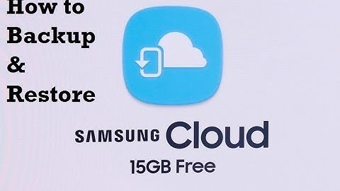 Galaxy Note 7 How to Backup and Restore With Samsung Cloud