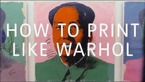 How to Print Like Warhol | Tate