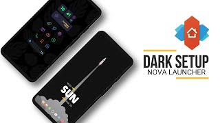 Nova Launcher PRO setup 2021 | DARK SETUP