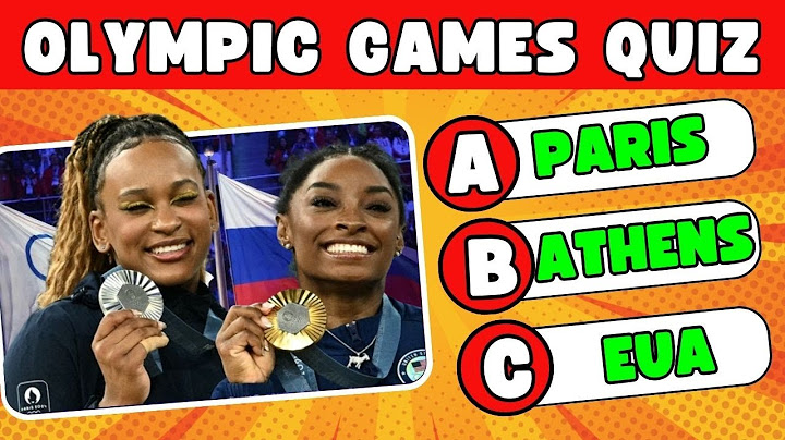 [OLYMPIC GAMES QUIZ] HOW MUCH DO YOU KNOW ABOUT THE OLYMPICS?| PARIS 2024