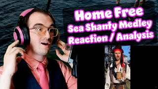This Was WORTH THE WAIT!! | Sea Shanty Medley - Home Free | Acapella Reaction/Analysis