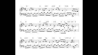 Brad Mehldau - "XII. lullaby" (Transcription)
